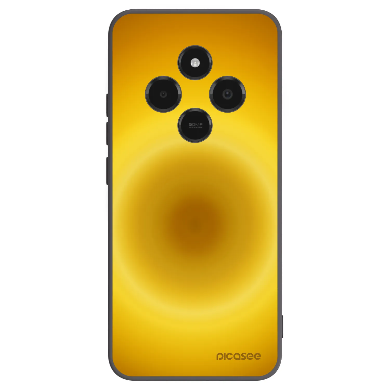Picasee crna silikonska maskica za Xiaomi Poco C75 - Solar Pulse