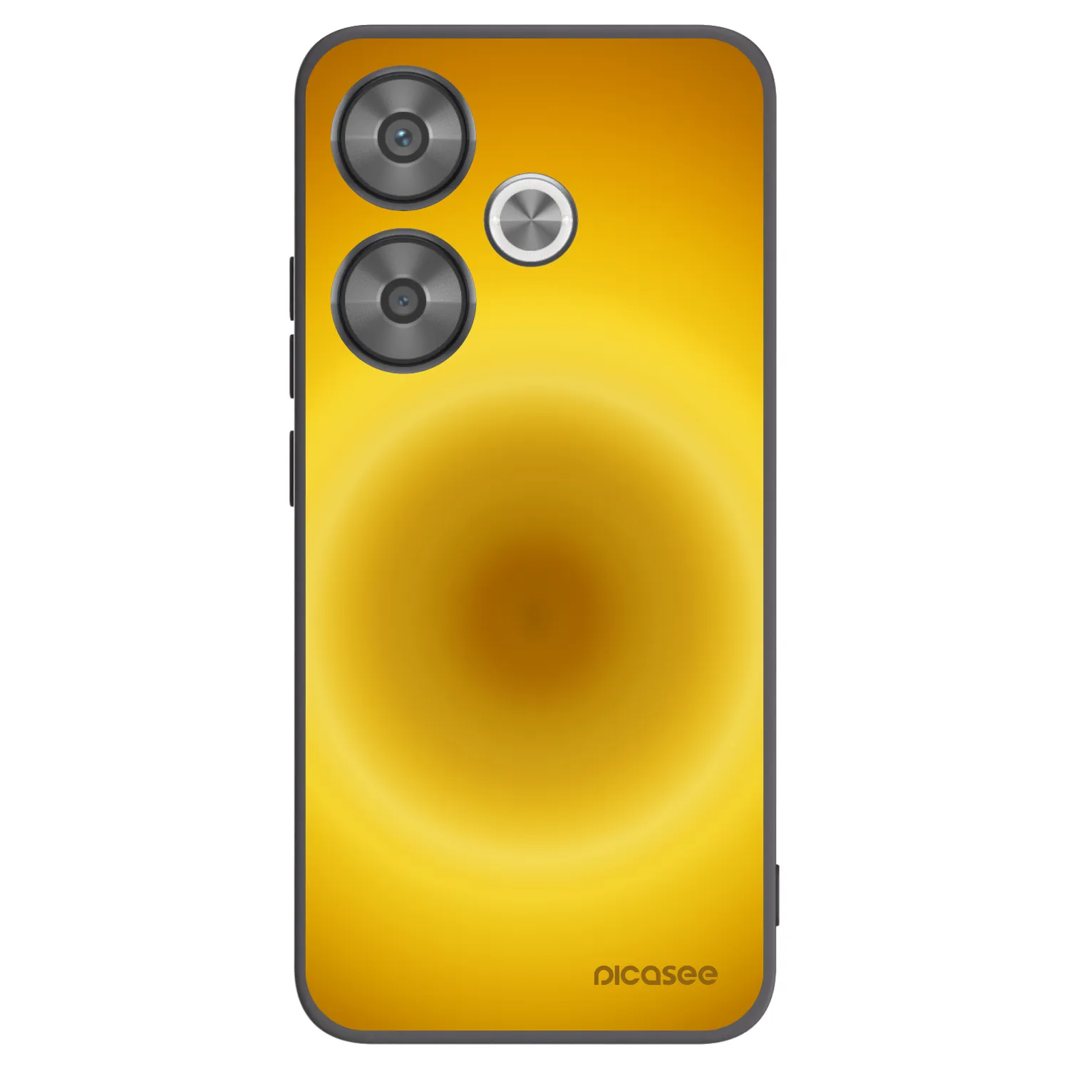 Picasee crna silikonska maskica za Xiaomi Poco F6 - Solar Pulse
