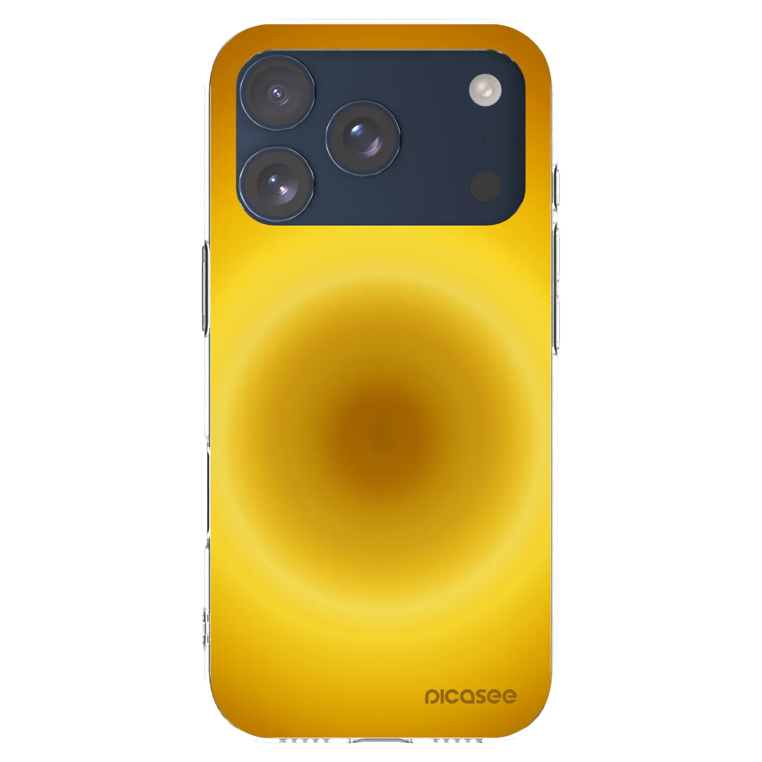 Picasee silikonska prozirna maskica za Apple iPhone 17 Pro - Solar Pulse