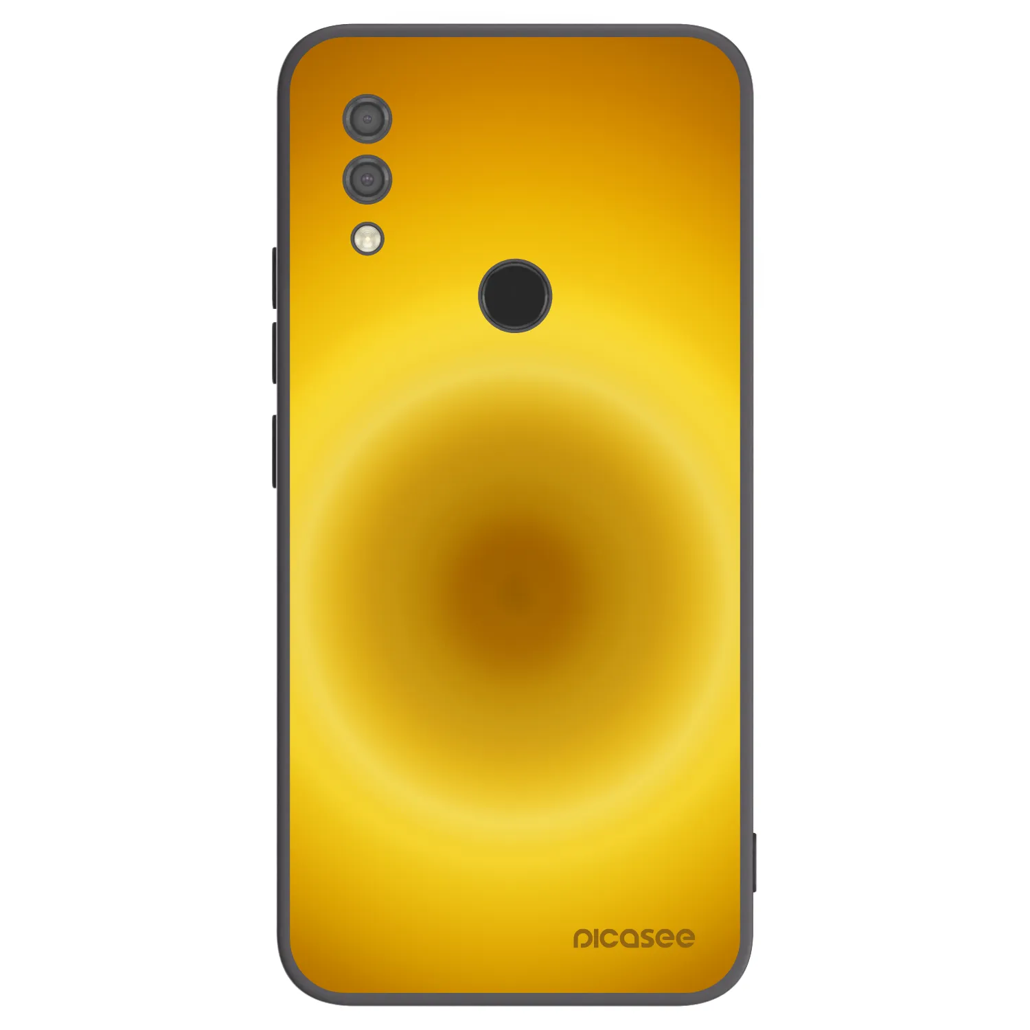 Picasee crna silikonska maskica za Xiaomi Redmi 7 - Solar Pulse
