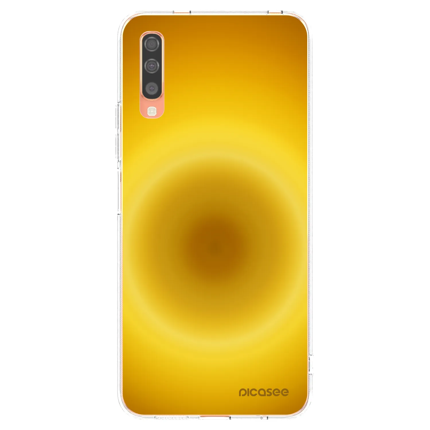 Picasee silikonska prozirna maskica za Samsung Galaxy A70 A705F - Solar Pulse