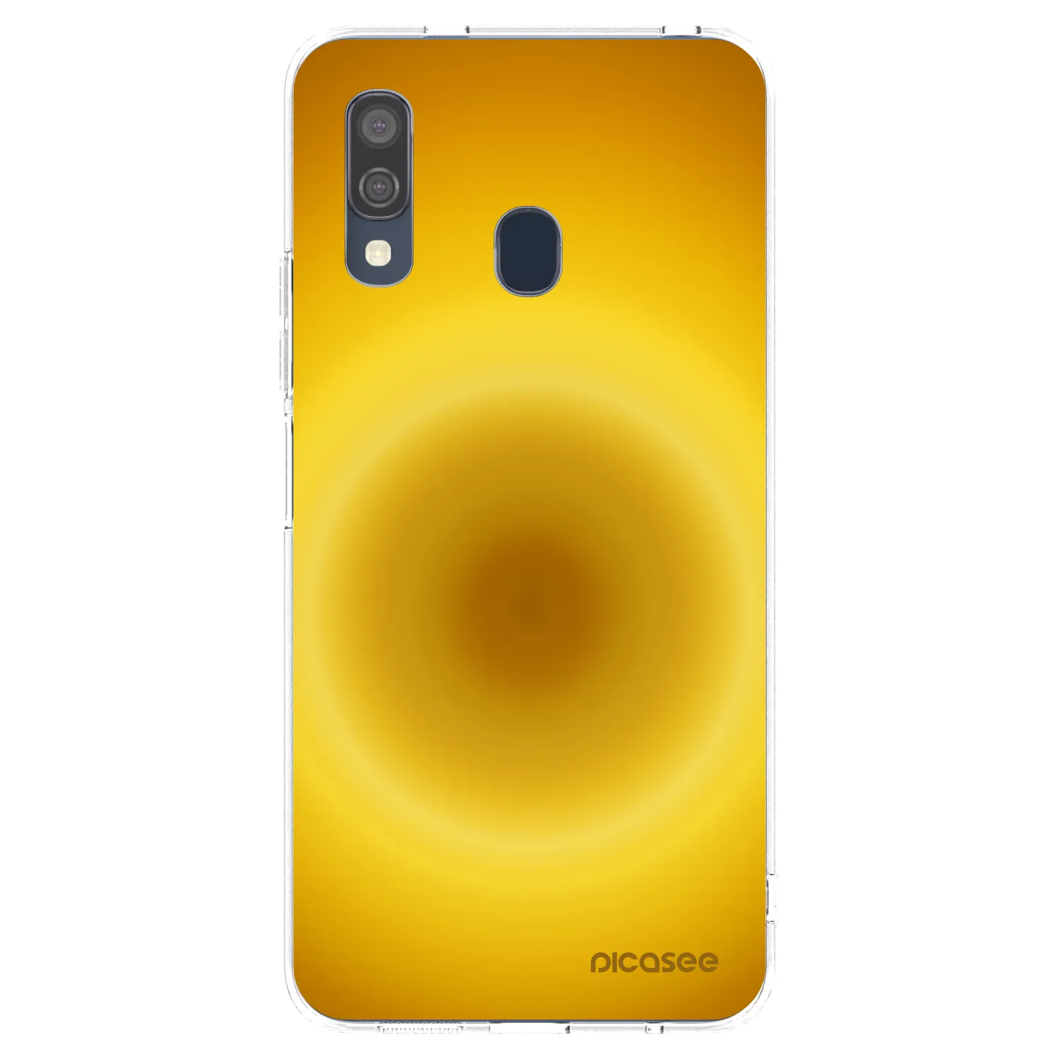 Picasee silikonska prozirna maskica za Samsung Galaxy A40 A405F - Solar Pulse