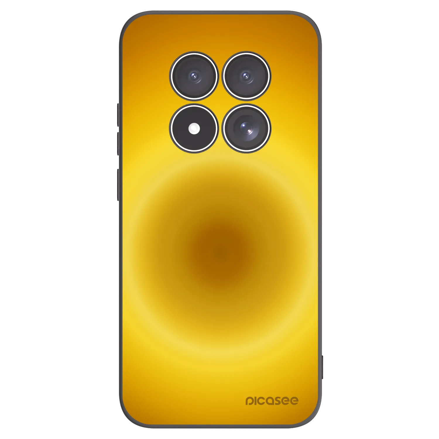 Picasee crna silikonska maskica za Xiaomi Redmi Note 15 Pro 4G - Solar Pulse