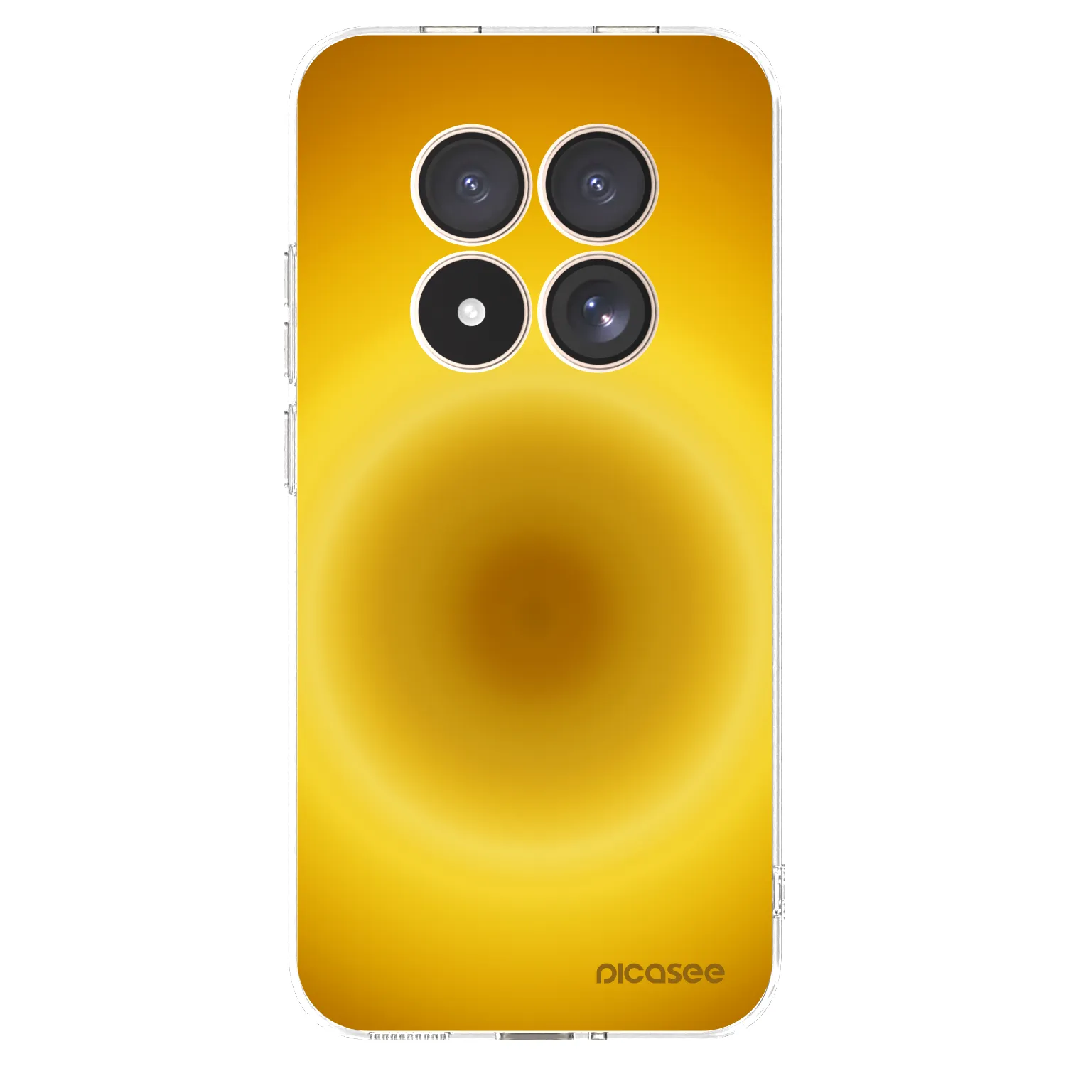 Picasee silikonska prozirna maskica za Xiaomi Redmi Note 15 Pro 4G - Solar Pulse
