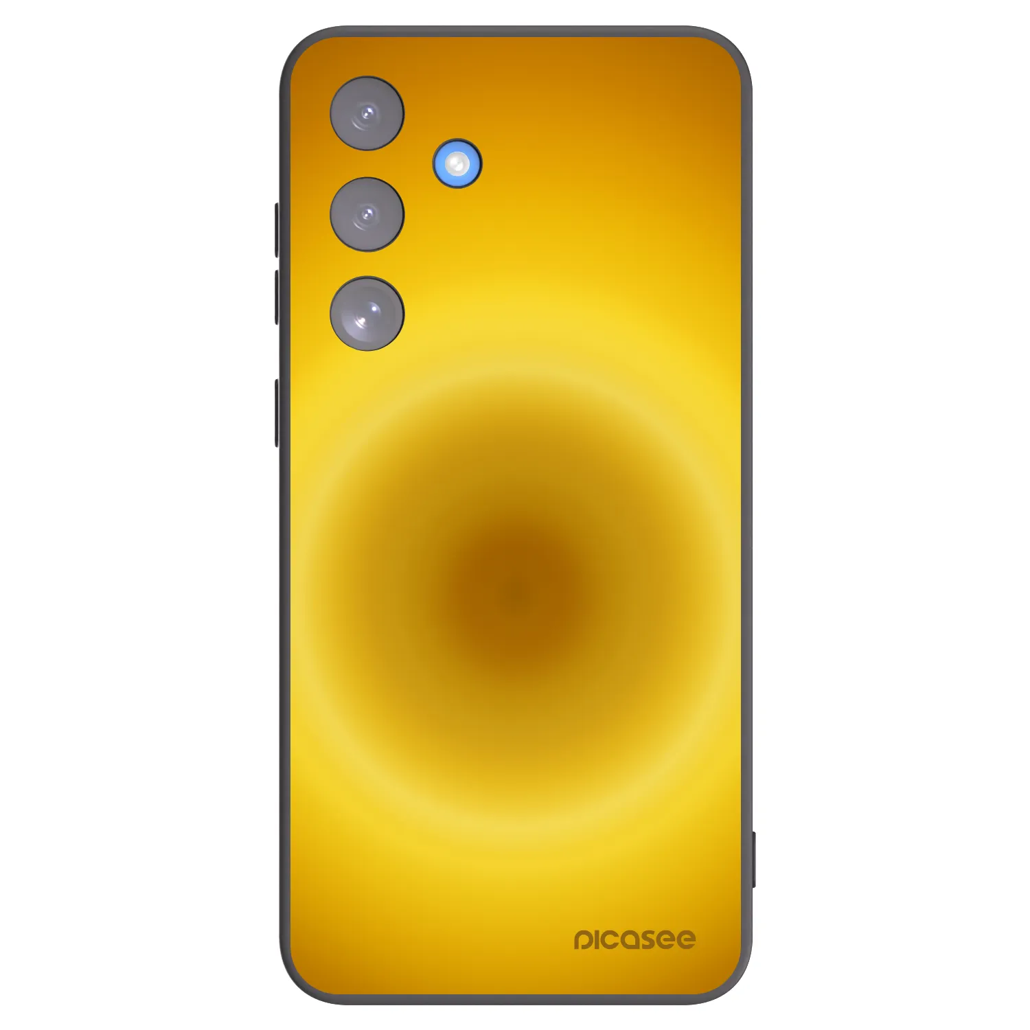 Picasee crna silikonska maskica za Samsung Galaxy S25 FE 5G - Solar Pulse