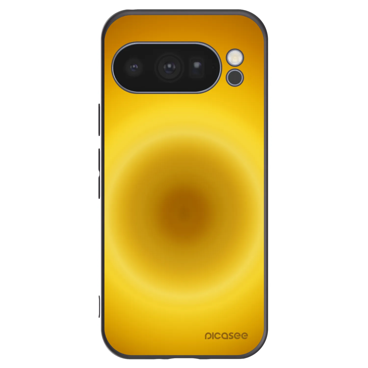 Picasee crna silikonska maskica za Google Pixel 10 Pro - Solar Pulse