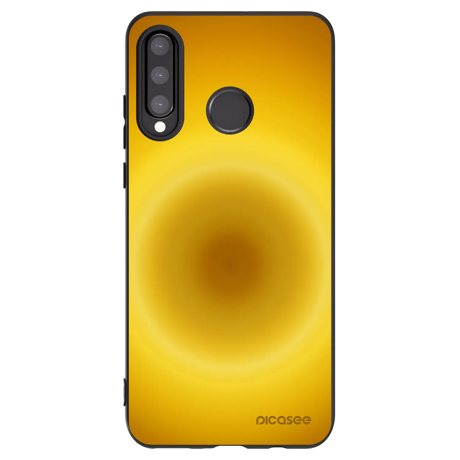 Picasee crna silikonska maskica za Huawei P30 Lite - Solar Pulse