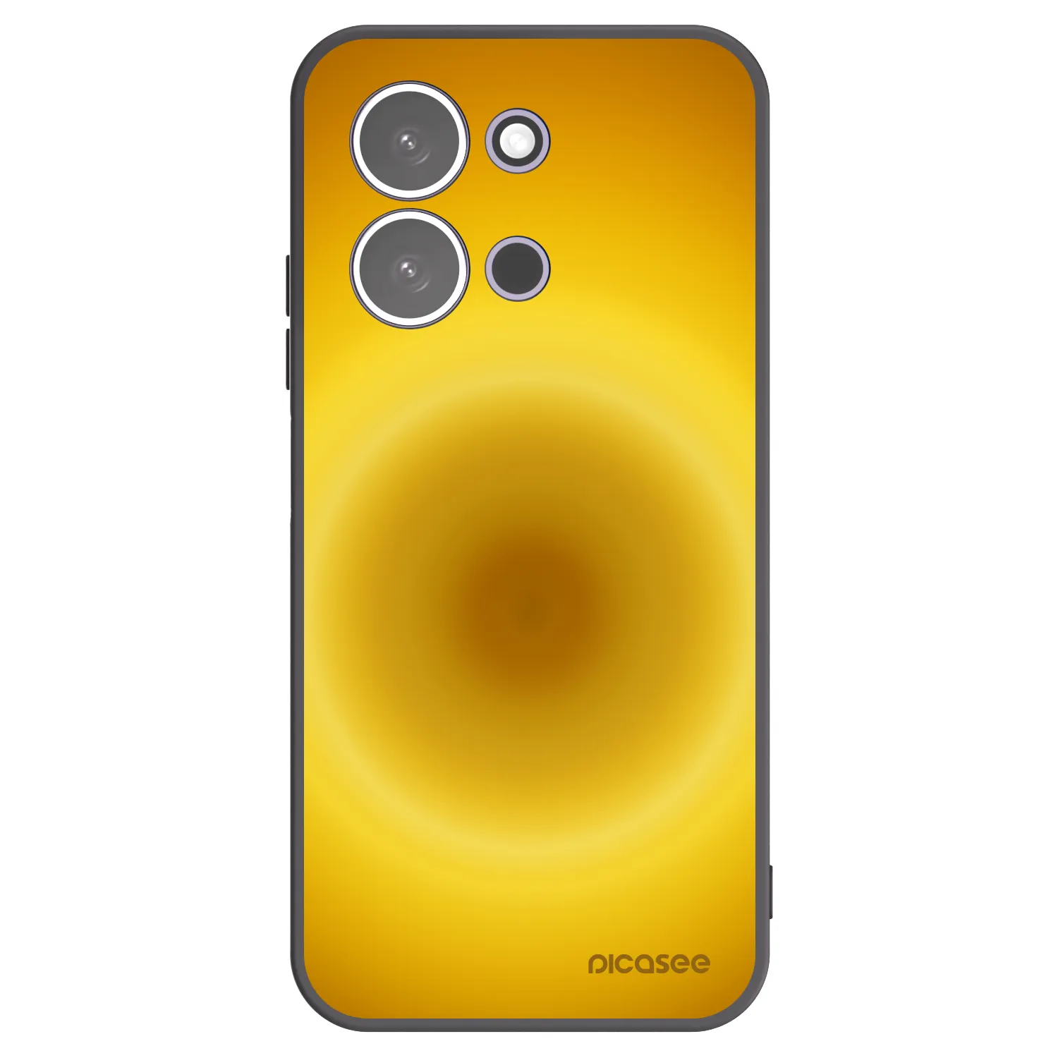 Picasee crna silikonska maskica za Xiaomi Redmi 15C 5G - Solar Pulse