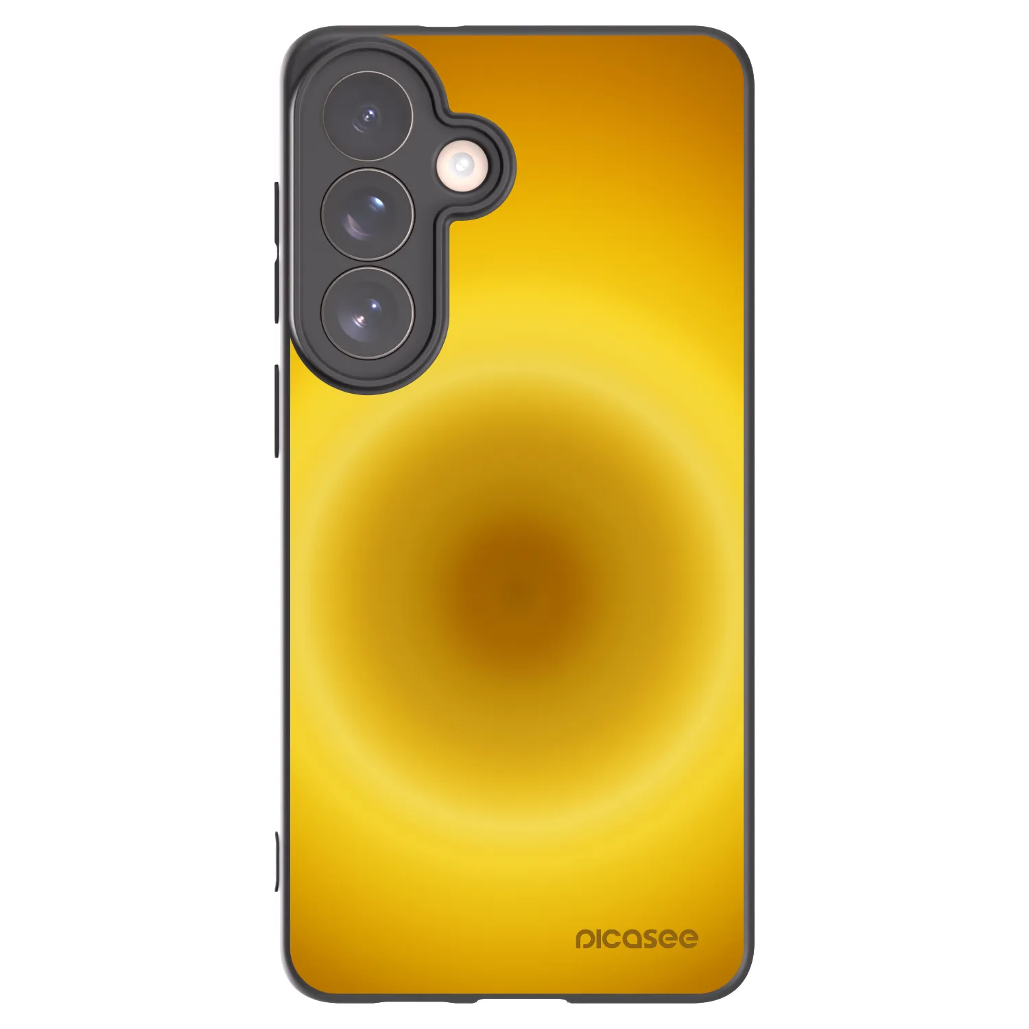 Picasee crna silikonska maskica za Samsung Galaxy S26+ - Solar Pulse