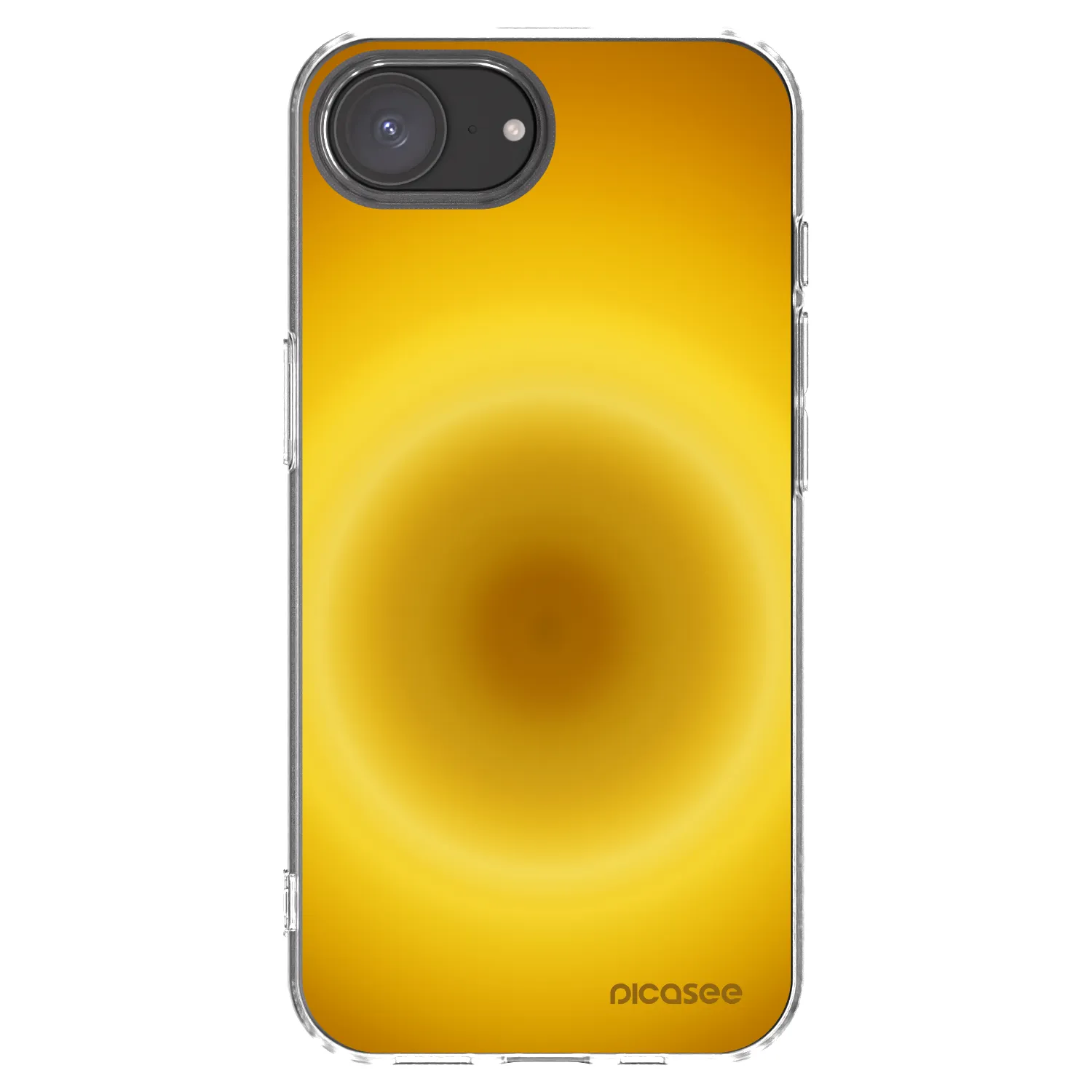Picasee silikonska prozirna maskica za Apple iPhone 17e - Solar Pulse