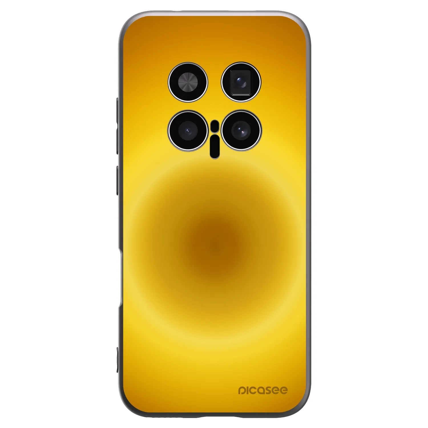 Picasee crna silikonska maskica za Honor Magic8 Pro 5G - Solar Pulse