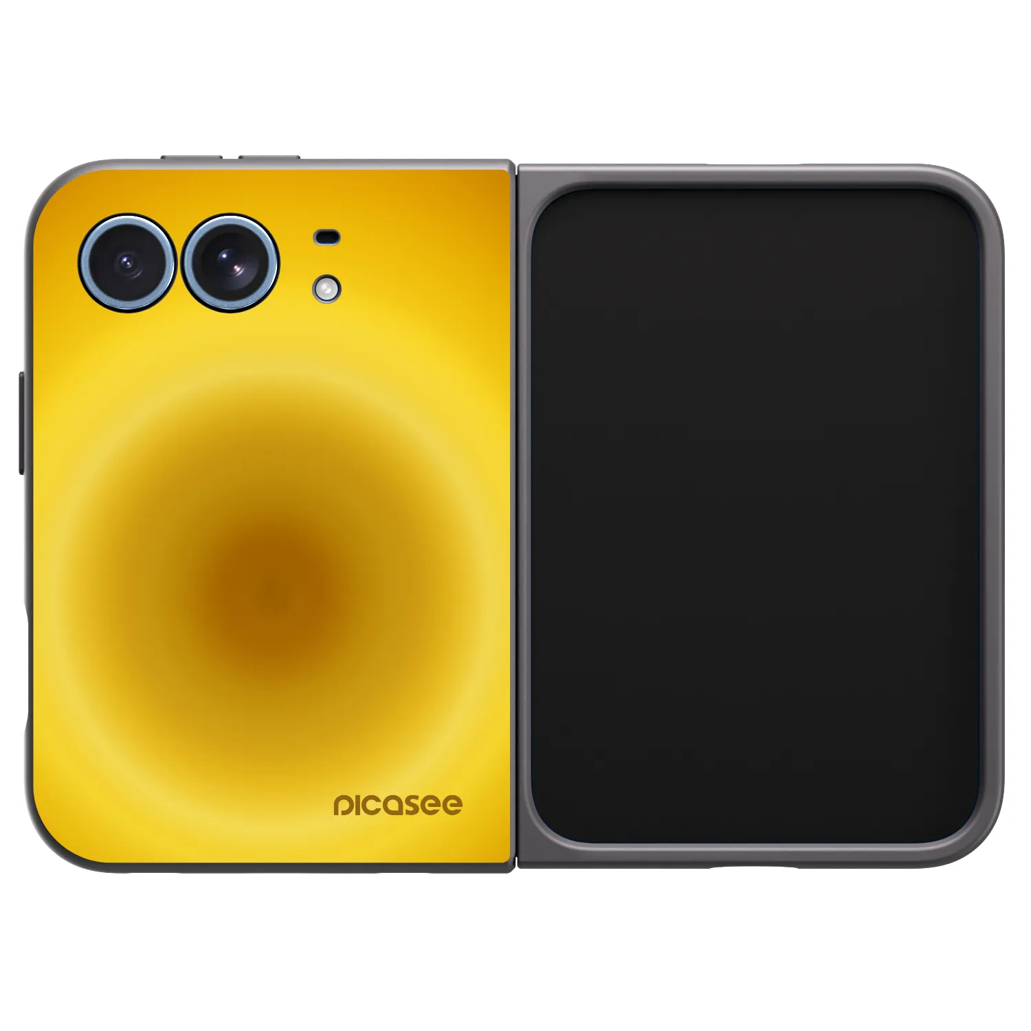 Picasee crna silikonska maskica za Apple iPhone Ultra - Solar Pulse