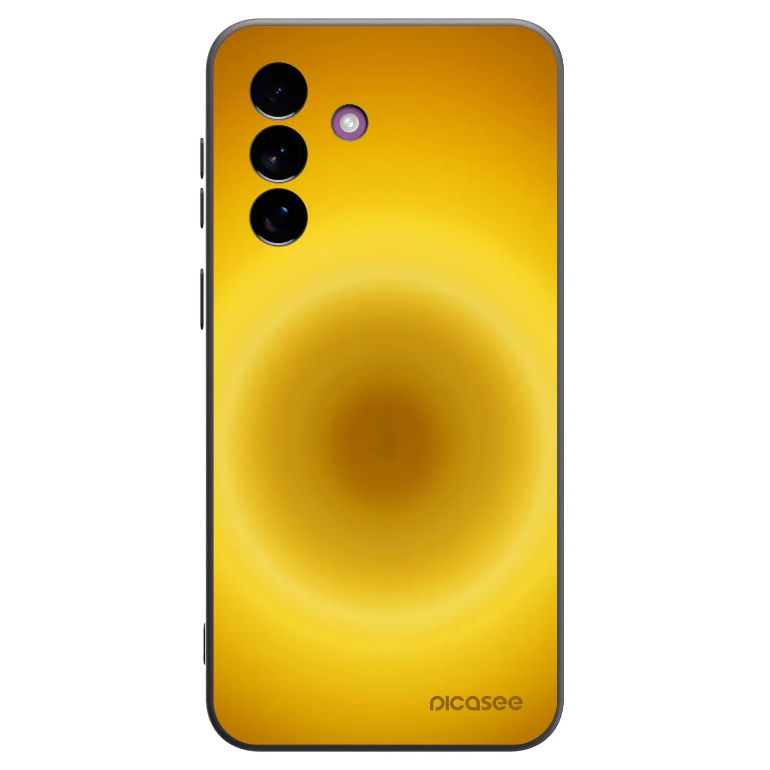 Picasee crna silikonska maskica za Samsung Galaxy A37 - Solar Pulse