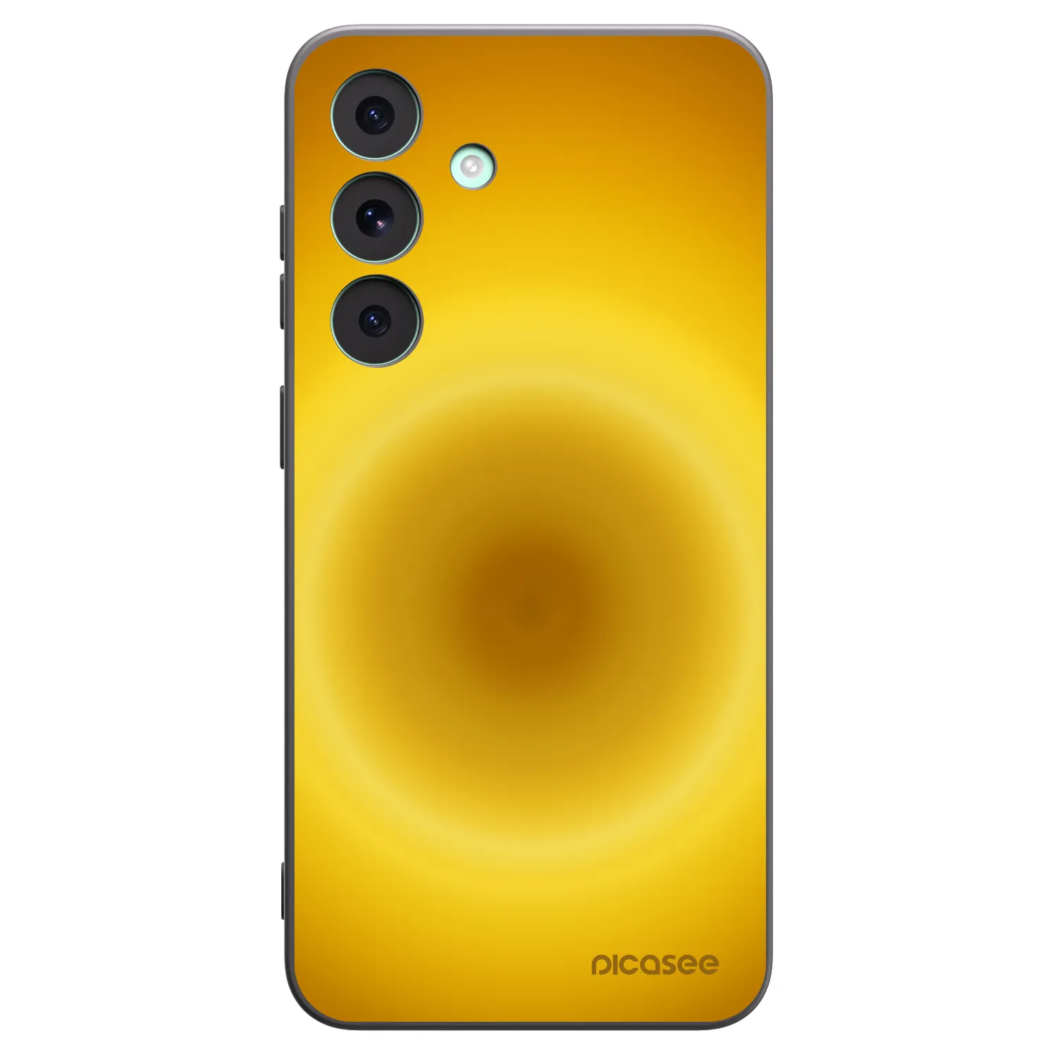 Picasee crna silikonska maskica za Samsung Galaxy S26 FE - Solar Pulse