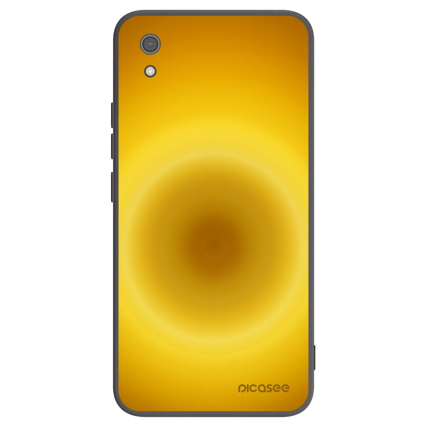 Picasee crna silikonska maskica za Xiaomi Redmi 7A - Solar Pulse