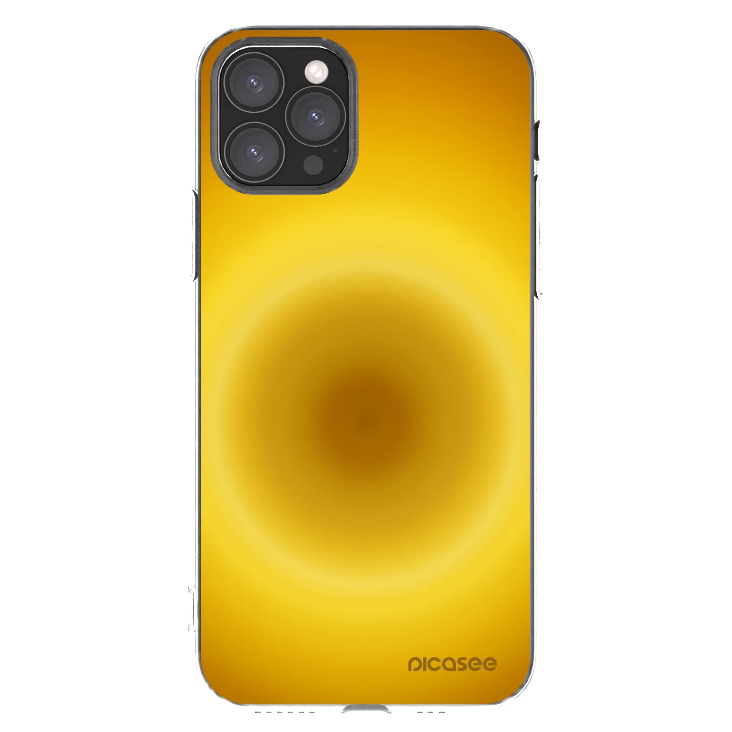 Picasee silikonska prozirna maskica za Apple iPhone 11 Pro - Solar Pulse