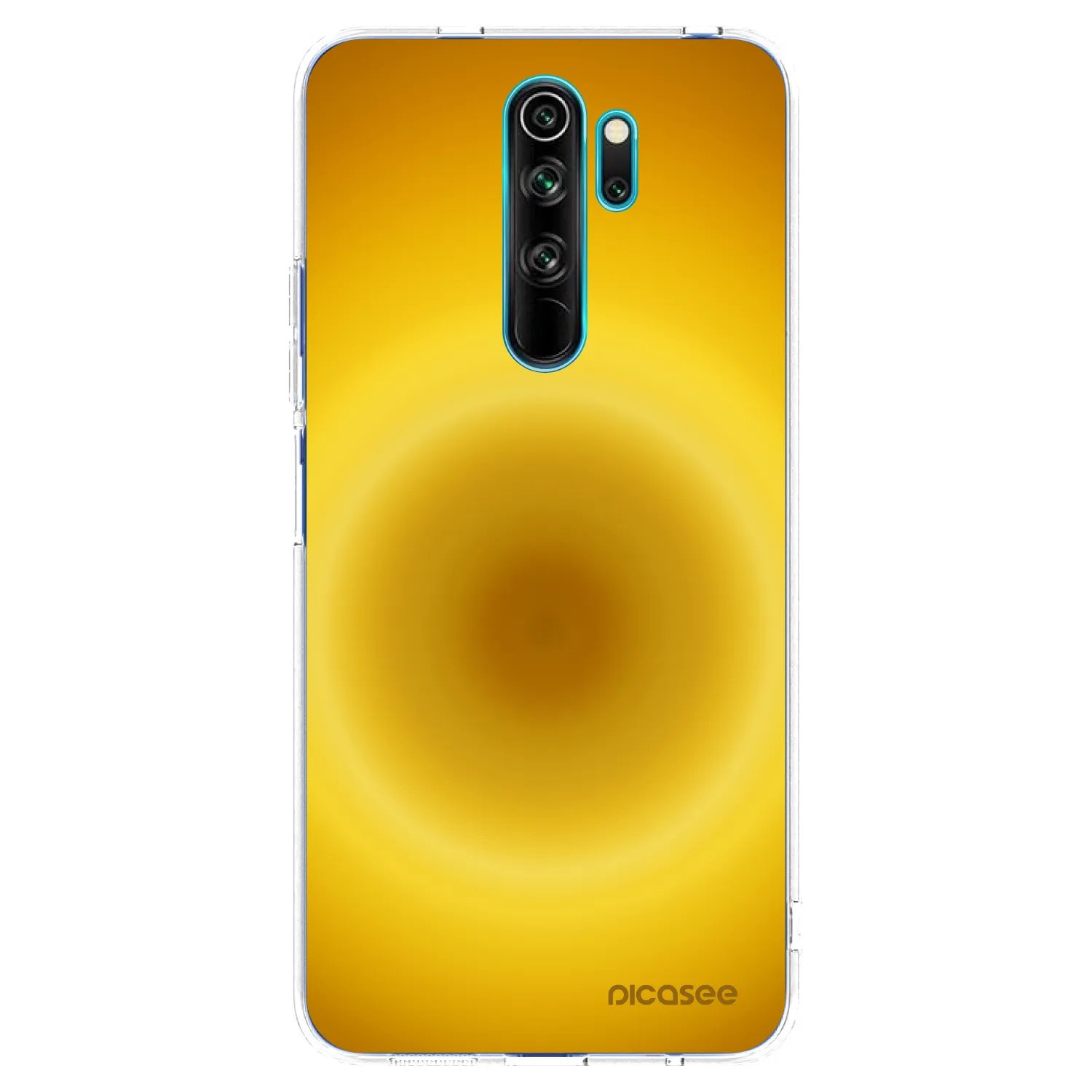 Picasee silikonska prozirna maskica za Xiaomi Redmi Note 8 Pro - Solar Pulse