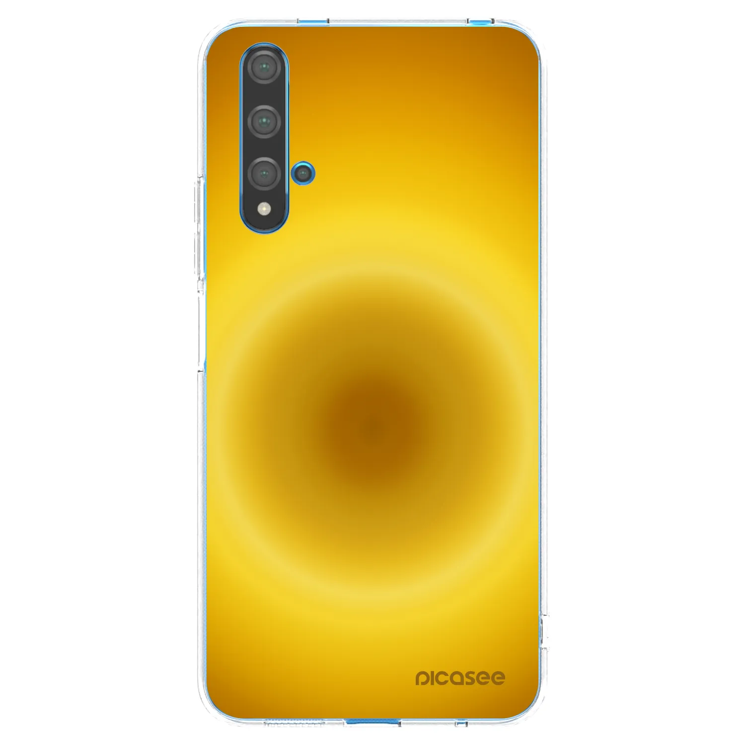 Picasee silikonska prozirna maskica za Huawei Nova 5T - Solar Pulse