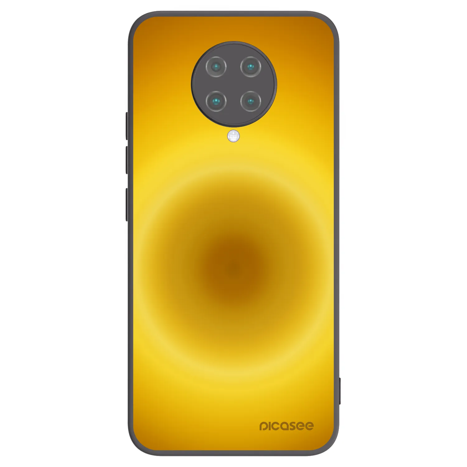 Picasee crna silikonska maskica za Xiaomi Poco F2 Pro - Solar Pulse