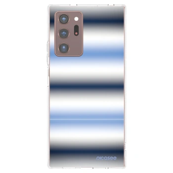 Picasee silikonska prozirna maskica za Samsung Galaxy Note 20 Ultra - Static Lines
