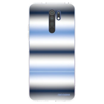 Picasee silikonska prozirna maskica za Xiaomi Redmi 9 - Static Lines