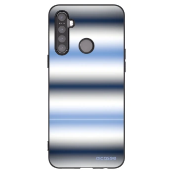Picasee crna silikonska maskica za Realme 6i - Static Lines