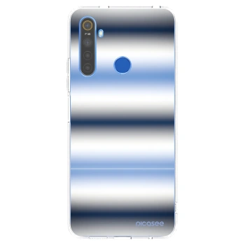 Picasee silikonska prozirna maskica za Realme 5 - Static Lines