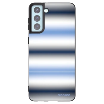 Picasee crna silikonska maskica za Samsung Galaxy S21+ 5G G996F - Static Lines