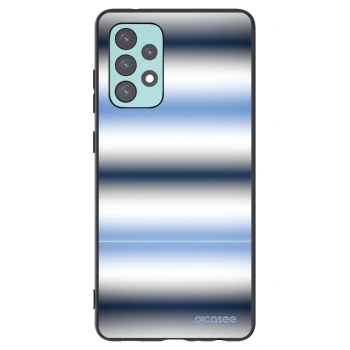 Picasee crna silikonska maskica za Samsung Galaxy A72 A725F - Static Lines