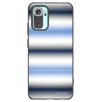 Picasee crna silikonska maskica za Xiaomi Redmi Note 10 Pro - Static Lines