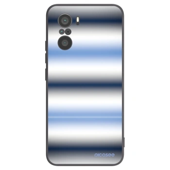 Picasee crna silikonska maskica za Xiaomi Poco F3 - Static Lines