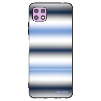 Picasee crna silikonska maskica za Samsung Galaxy A22 A226B 5G - Static Lines