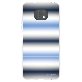 Picasee silikonska prozirna maskica za Xiaomi Redmi Note 9T - Static Lines