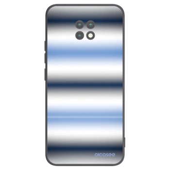 Picasee crna silikonska maskica za Xiaomi Redmi Note 9T - Static Lines