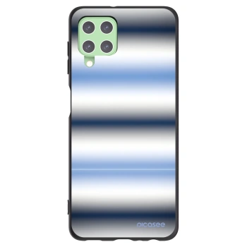 Picasee crna silikonska maskica za Samsung Galaxy A22 A225F 4G - Static Lines