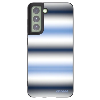 Picasee crna silikonska maskica za Samsung Galaxy S21 FE 5G - Static Lines