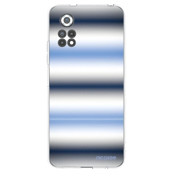 Picasee silikonska prozirna maskica za Xiaomi Poco X4 Pro 5G - Static Lines