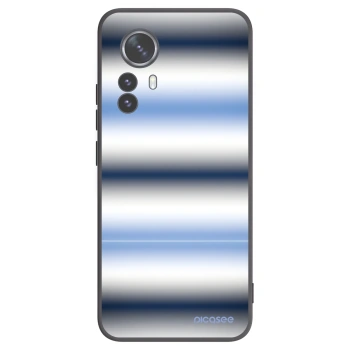 Picasee crna silikonska maskica za Xiaomi 12 Pro - Static Lines