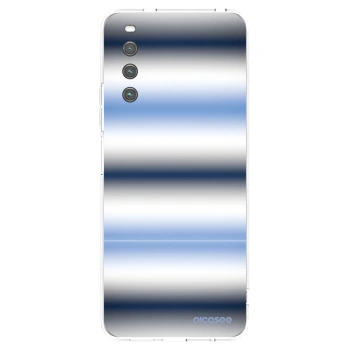 Picasee silikonska prozirna maskica za Sony Xperia 10 IV 5G - Static Lines