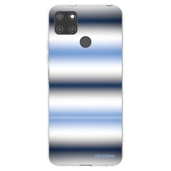 Picasee silikonska prozirna maskica za Realme C21Y - Static Lines