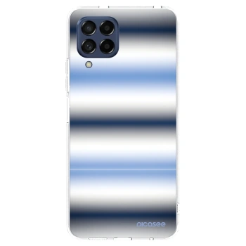 Picasee silikonska prozirna maskica za Samsung Galaxy M53 5G - Static Lines