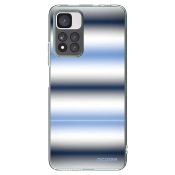 Picasee silikonska prozirna maskica za Xiaomi Redmi Note 11 Pro+ 5G - Static Lines
