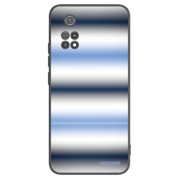 Picasee crna silikonska maskica za Xiaomi Poco M4 Pro - Static Lines