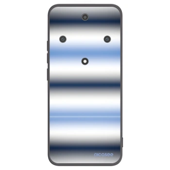 Picasee crna silikonska maskica za Honor Magic5 Lite 5G - Static Lines