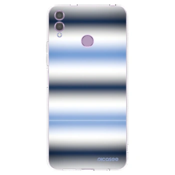 Picasee silikonska prozirna maskica za Honor 8X - Static Lines