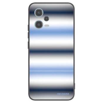 Picasee crna silikonska maskica za Xiaomi Redmi Note 12 5G - Static Lines
