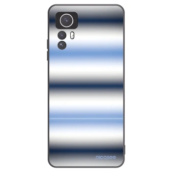Picasee crna silikonska maskica za Xiaomi Redmi Note 12S - Static Lines