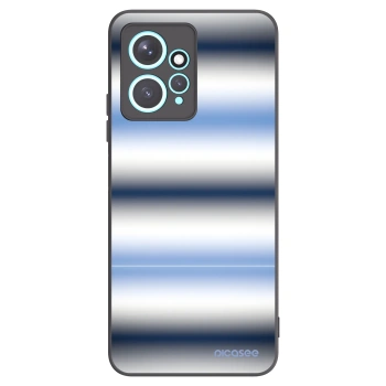 Picasee crna silikonska maskica za Xiaomi Redmi Note 12 4G - Static Lines