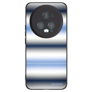Picasee crna silikonska maskica za Honor Magic5 Pro - Static Lines