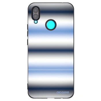 Picasee crna silikonska maskica za Huawei Nova 3 - Static Lines